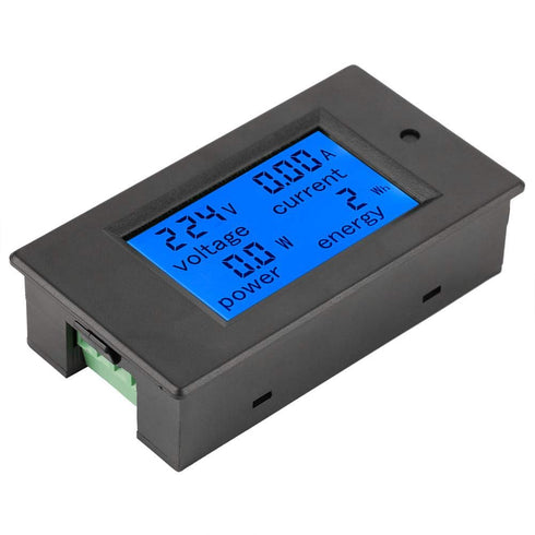 PZEM-061 LCD Voltage Current Power Energy Panel Meter Backlight Digital Display Coil Transformer 100A AC80-260V + CT...