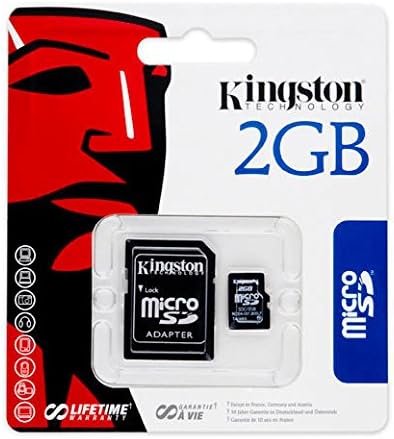 Kingston 2 GB microSD Flash Memory Card SDC/2GB...