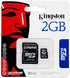 Kingston 2 GB microSD Flash Memory Card SDC/2GB...
