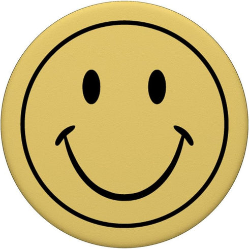 HAPPY FACE - SMILE - RETRO 70'S GRAPHIC PopSockets PopGrip: Swappable Grip for Phones & Tablets PopSockets Adhesive PopGrip...