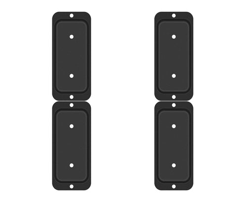 4 Wood Post Plate Connector,Deck Porch Railing Support Base, 2" x 4" Wood Fence Post Anchor BaseDeck Porch Railing Support Base...