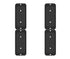 4 Wood Post Plate Connector,Deck Porch Railing Support Base, 2" x 4" Wood Fence Post Anchor BaseDeck Porch Railing Support Base...