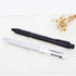 DUNBONG Multi Color Pen white 4 In 1 Multi function Pen with Black, Blue, Red, Green, Metal Gel Ballpoint Pen, 1-Count (White)...