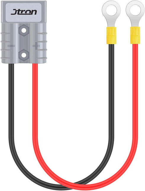 Electric Forklift Charging Plug Line High Current Connector Line Single Head Line 50A Battery Charging Line with O Ring...