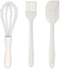 Silicone Spatula Set Food Grade with Pastry Brush and Whisk, Nonstick Cookware High Heat Resistant Seamless Design Kitchen Spatulas for Cooking, B...