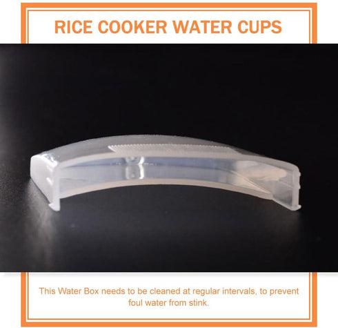 10pcs Rice Cooker Water Box Plastic Storage Boxes Mini Essentials Plastic Water Cups Instants Pot Steam Catcher Condensation Water Collector Rice ...