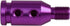 X AUTOHAUX M12 X 1.25 Car Universal Purple Gear Shift Knob Adapter for Non Threaded Shifter...