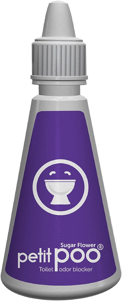 All Natural Toilet Odor Drops Eliminator Deodorizer Odor Blocker Liquid Blocker Air Freshener - Travel Dropper personal Bottle (Sugar Flower Teen)...