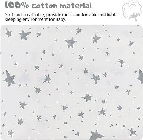 Long Sleeve Sleep Sack, 100% Cotton Baby Sleeping Bag 0-18 Months Baby Wearable Blanket Super Soft Temp Regulating Premium Infant Toddler Kids Sle...