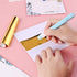 Hot Foil Roll & Hot Heated Foil Pens Set,Foil Quill Starter USB Heat Foil Pen for Scrapbooking Tool Kits Gold Hot Foil Roll for Card Making Craft ...