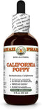 HawaiiPharm California Poppy Alcohol-Free Liquid Extract, Nervous System Calming and Support. Glycerite 2 fl.oz...