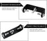 DS. DISTINCTIVE STYLE Bike Rear Rack Mount Adapter with Screws (Black)...