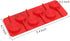 Webake Lollipop Mold With Sticks 3 Pack Sucker Molds Chocolate Hard Candy Molds Silicone 6 Cavity Swirl Lollypop...