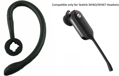 Replacement Ear Hook Loops Earbuds Ear Tips for Yealink WH63/WH67 Headsets EarLoops EarHook Ear Bud Part...