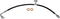 Dorman H102464 Front Driver Side Brake Hydraulic Hose Compatible with Select Chevrolet / GMC Models...