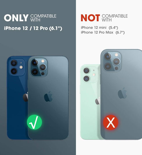 SupCase Unicorn Beetle EXO Pro Series Case for iPhone 12 / iPhone 12 Pro (2020 Release) 6.1 Inch, with Built-in Screen Protector Premium Hybrid Pr...