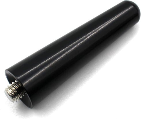 Universal Car Antenna Replacement Short 2 inch AM/FM Roof Mount Car Radio Antenna Mast, Aluminum Antenna with M4 M5 M6 Threaded Adapter (2 inch)...