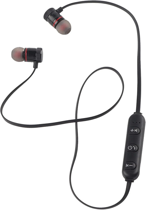 POCREATION Bluetooth Neckband Headphones, Magnet Wireless Bluetooth Sports Earphone Headset Headphone Sport Noise Cancelling Headphone for Gym Wor...