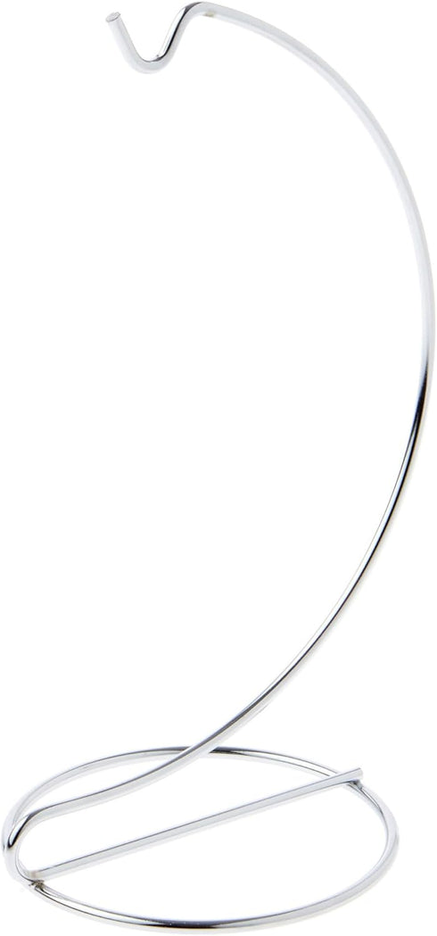 Plymor Simple Silver Ornament Stand, 7" H x 3" W x 3" D (6 Pack)...