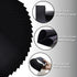 30 Sheets Black Cardstock, 8.5 x 11 Card Stock, 92lb/250gsm Thick Cover Stock, Heavyweight Printer Paper for Invitations, Scrapbooking, Crafting, ...