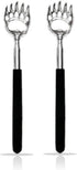 2PCS Back Scratchers, Bear Claw Shaped Scratcher Extendable Metal Retractable Telescopic Handle...