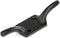 Renovators Supply Manufacturing Cleat Hooks 4 in. Black Wrought Iron Cord Rope Holder for Window Blinds or Flagpoles with Screws...