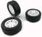 10pcs Toy Car Wheels 20mm Rubber Tire for DIY Model Accessories...