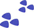 Fixinus 10 Pieces Universal Triangle Plastic Pry Opening Tool for iPhone Mobile Phone Laptop Table LCD Screen Case Disassembly Blue Guitar Picks...
