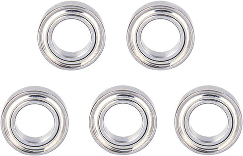 5Pcs Auxiliary Bearing for Mini Pneumatic Chamfering Machine, 3mmx7mmx3mm Replaceable Manual Linear Chamfering Tool High-precision Accessories, Hi...