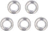 5Pcs Auxiliary Bearing for Mini Pneumatic Chamfering Machine, 3mmx7mmx3mm Replaceable Manual Linear Chamfering Tool High-precision Accessories, Hi...