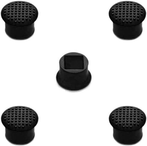 MMOBIEL 5 PCS Rubber TrackPoint Keyboard Mouse Black Cap with Soft Dome and Rim Laptop Pointer for HP Pavilion/Envy/Spectre/EliteBook/Omen/Stream/...