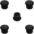 MMOBIEL 5 PCS Rubber TrackPoint Keyboard Mouse Black Cap with Soft Dome and Rim Laptop Pointer for HP Pavilion/Envy/Spectre/EliteBook/Omen/Stream/...