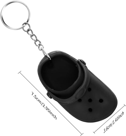 Cute Shoes Keychain, Ladies Mini Slippers Small Hole Pendant Accessories Men's Trendy Keychain(1Pcs)...