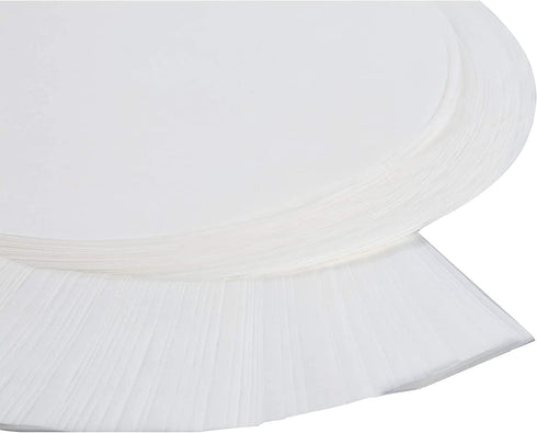 Juvale 100 Pack 9 Inch Round Parchment Paper for Baking - Precut, Nonstick Cake Pan, Cheesecake Liners with Easy Lift Tabs for Home or Professiona...