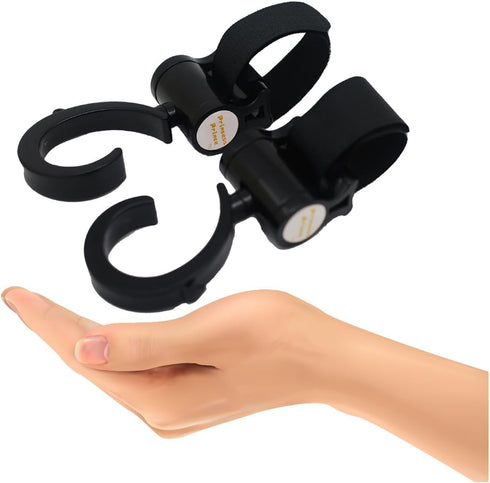 EMILYSTORES Princess Prince Stroller Hooks for Buggy Or Baby Carrier Or Bike Bicycle Or Car Headrest 1Pair...