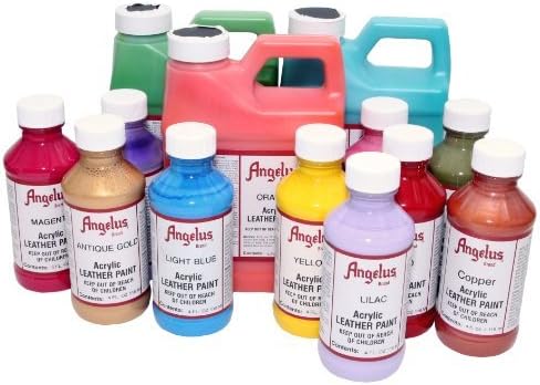 Angelus Acrylic Leather Paint-4oz.-Dark Blue...