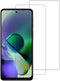 Compatible with Motorola Moto G54 Screen Protector Tempered Glass Film,9H Scratch Resistant,Case Friendly,Full Coverage,HD Clear,Bubble-Free (2 Pa...