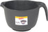 Glad Mixing Bowl with Handle – 3 Quart | Heavy Duty Plastic with Pour Spout and Non-Slip Base | Dishwasher Safe Kitchen Supplies for Cooking and B...