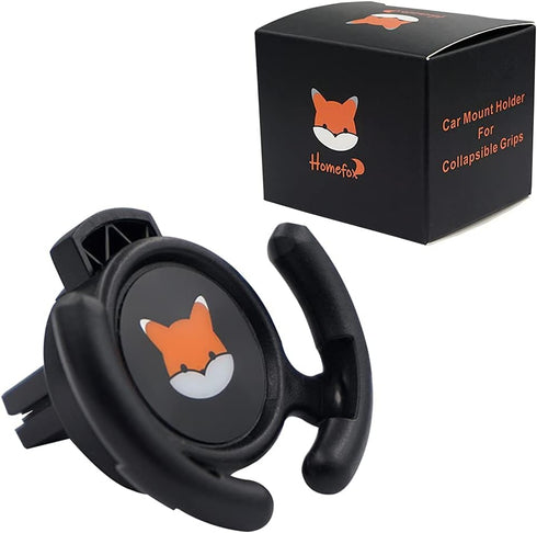 Car Vent Mount Holder - Compatible with Popsocket - Car Mount Made for Pop Socket Grips Collapsible Phone Holder for Pop Mount with Secure AC Vent...