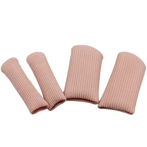 4pcs Silicone Stretched Cuttable Tube Moisturizing Protector for Toe Bunion Corn Callus...