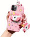 Unicorn Case for iPhone 11 Pro 5.8”, 3D Cartoon Design Cute Elastic Kickstand Protective Case, iPhone 11 Pro Case with String Rope, Kawaii Fashion...
