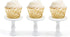 Andaz Press Glitzy Faux Gold Glitter Cupcake Wrapper Decorations, 24-Pack, Not Real Glitter Gold Cupcake Holder Gold Cupcake Wrappers Cupcake Slee...