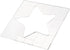 EXCEART Quilting Template Clear Acrylic Star Shaped Sewing Stencil Reusable Quilting Template Rulers for DIY Embroidery Patchwork...