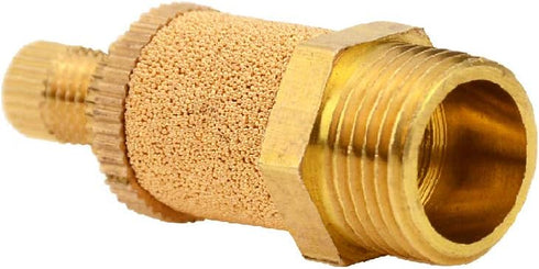 Pneumatic PSB Muffler Silnecer, 3/8" NPT Male Thread Air Flow Control Noise Reducer Muffler...