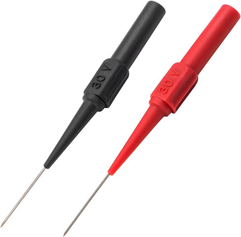 2PCS Insulation Wire Piercing Probes, Back Probes Non-Destructive Pin, Bendable Wire Piercing Needle, Automotive Diagnostic Test Repair Tools for ...