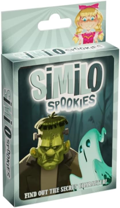 Similo Spookies, Cooperative Fun for the Whole Family, Easy to Learn, Deck Includes 30 Big Cards, For Ages 7 and Up...