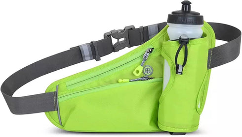 Fanny Pack with Water Bottle Holder, Hydration Running Belt for Men Women Adjustable Strap Waist Bag Suitable for Hiking Running Walking Jogging C...