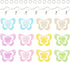 Butterfly Earring Making Kit 12Pcs Butterfly Acrylic Pendants with 20Pcs 304 Stainless Steel Earring Hooks 20Pcs 304 Stainless Steel Jump Rings fo...