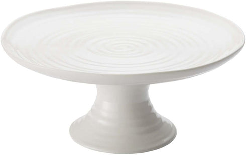 Portmeirion Sophie Conran White Mini Cake Stand | 6.5 Inch Cupcake Stand for Dessert Display at Weddings and Birthday Parties | Made from Fine Por...