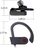 Bluetooth Wireless Headphones 16H Playtime Earbuds with Mic Stereo in-Ear Earphones, IPX7 Waterproof Sports Sound Isolation Headsets for Running, ...